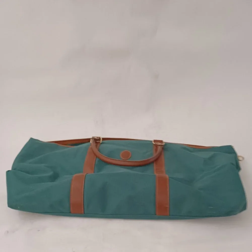 🐎 Polo Ralph Lauren Green Old School Duffel Weekender Travel Bag 🐎